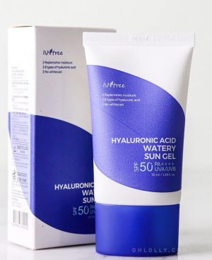 Isntree hyaluronic acid watery sun gel – spf 50++++ (sunscreen)