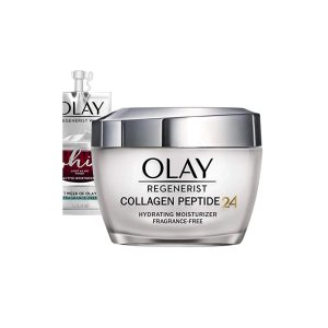 Olay Regenerist Collagen Peptide 24 Day Cream Without Fragrance,