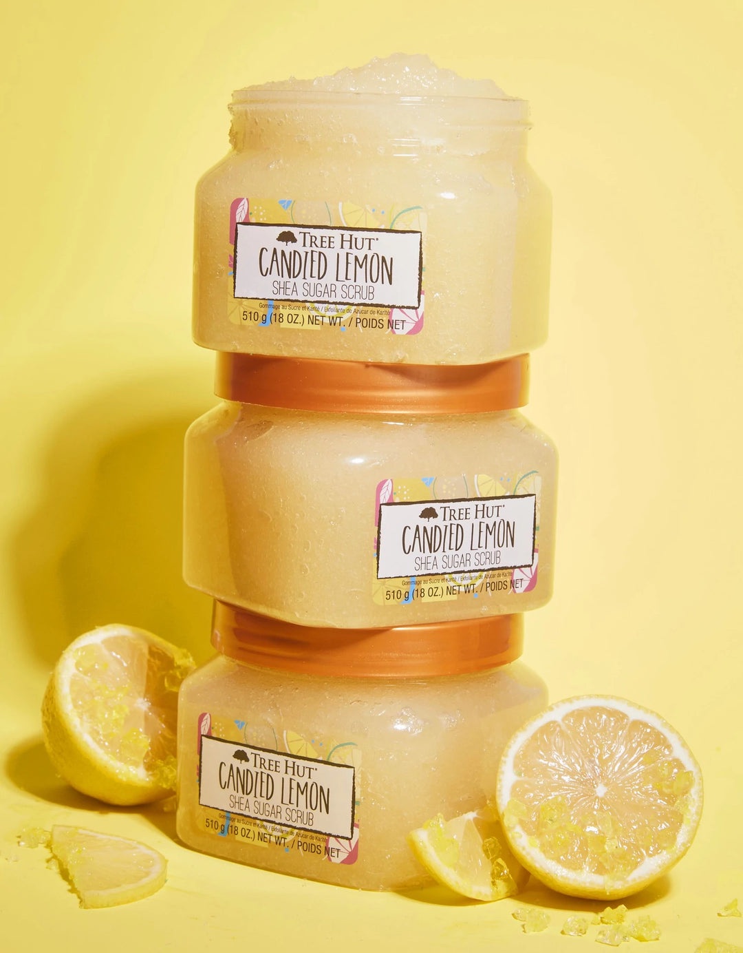 TREE HUT Candied Lemon Shea Sugar Scrub