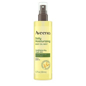 Aveeno daily moisturizering body oil mist