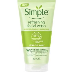 Simple Refreshing Facial Gel Wash