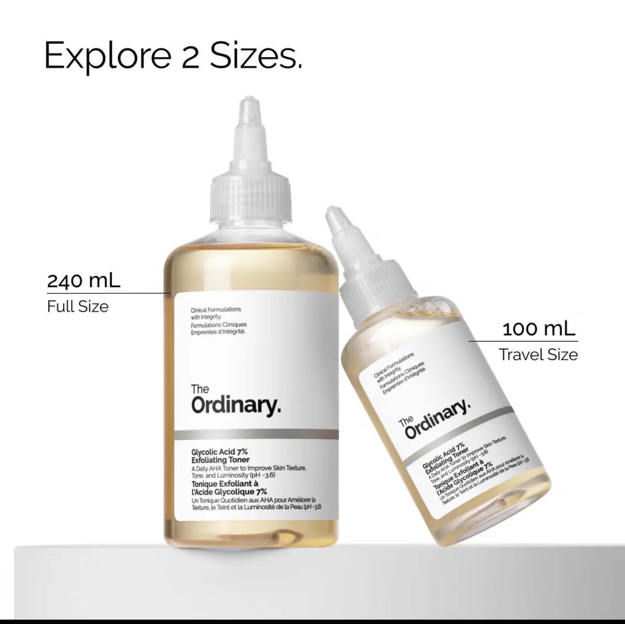 THE ORDINARY GLYCOLIC ACID 7% TONING SOLUTION  100ML
