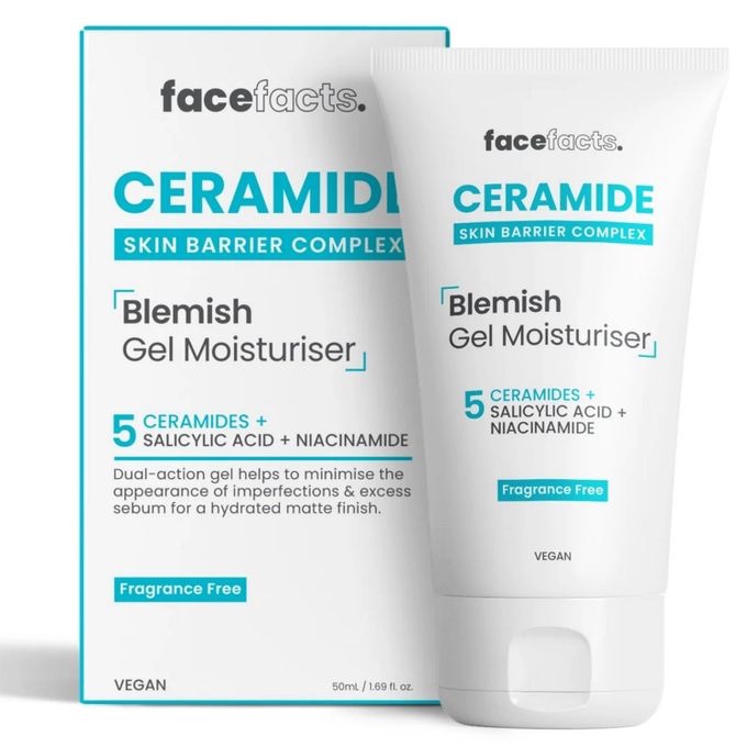 Face Facts Ceramide Blemish Gel Moisturiser - 50ml