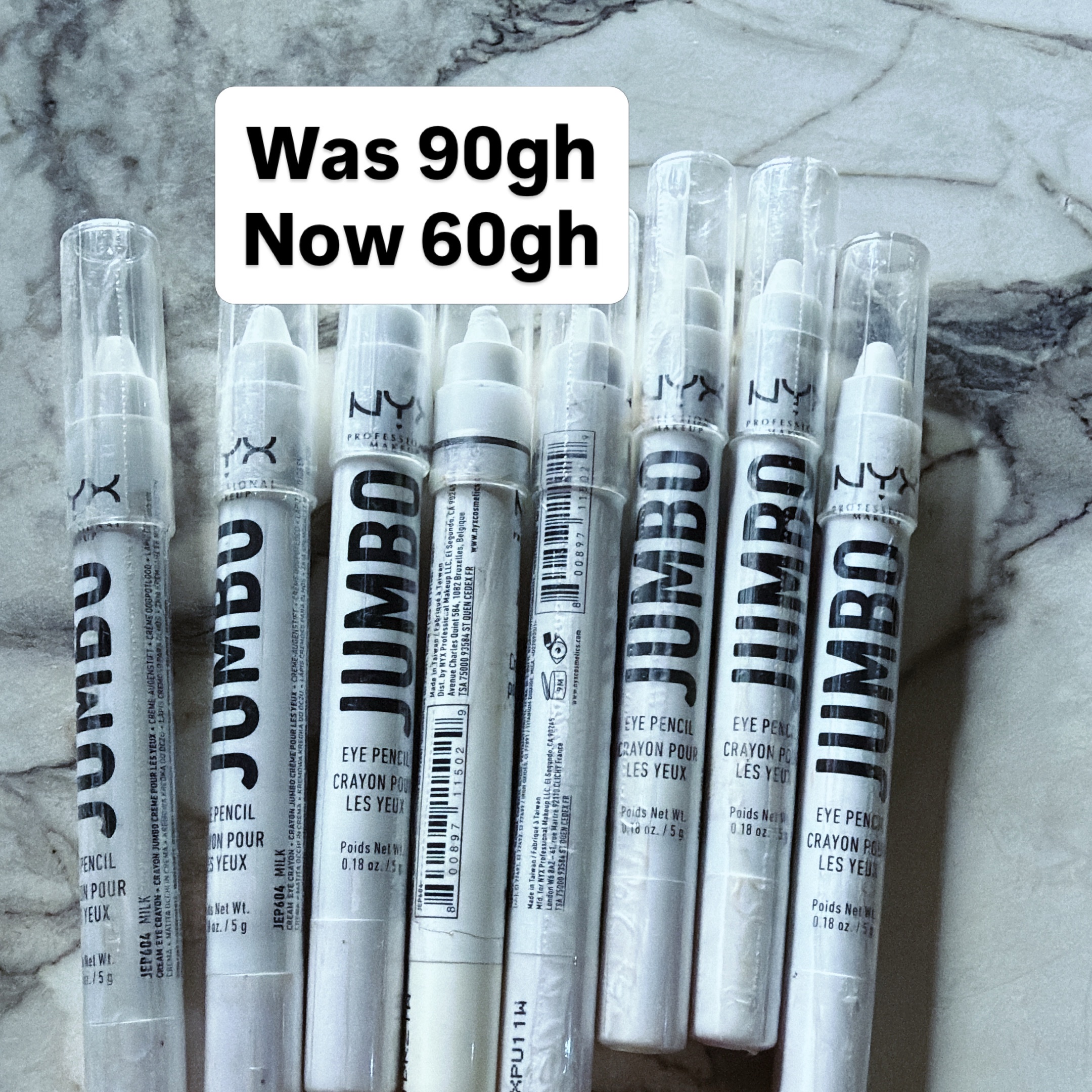 NYX jumbo milk pencil